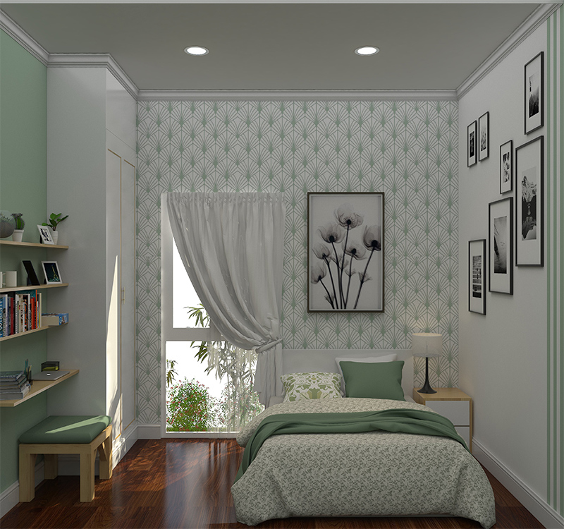 Phòng Ngủ 2 Biệt Thự Pleiku